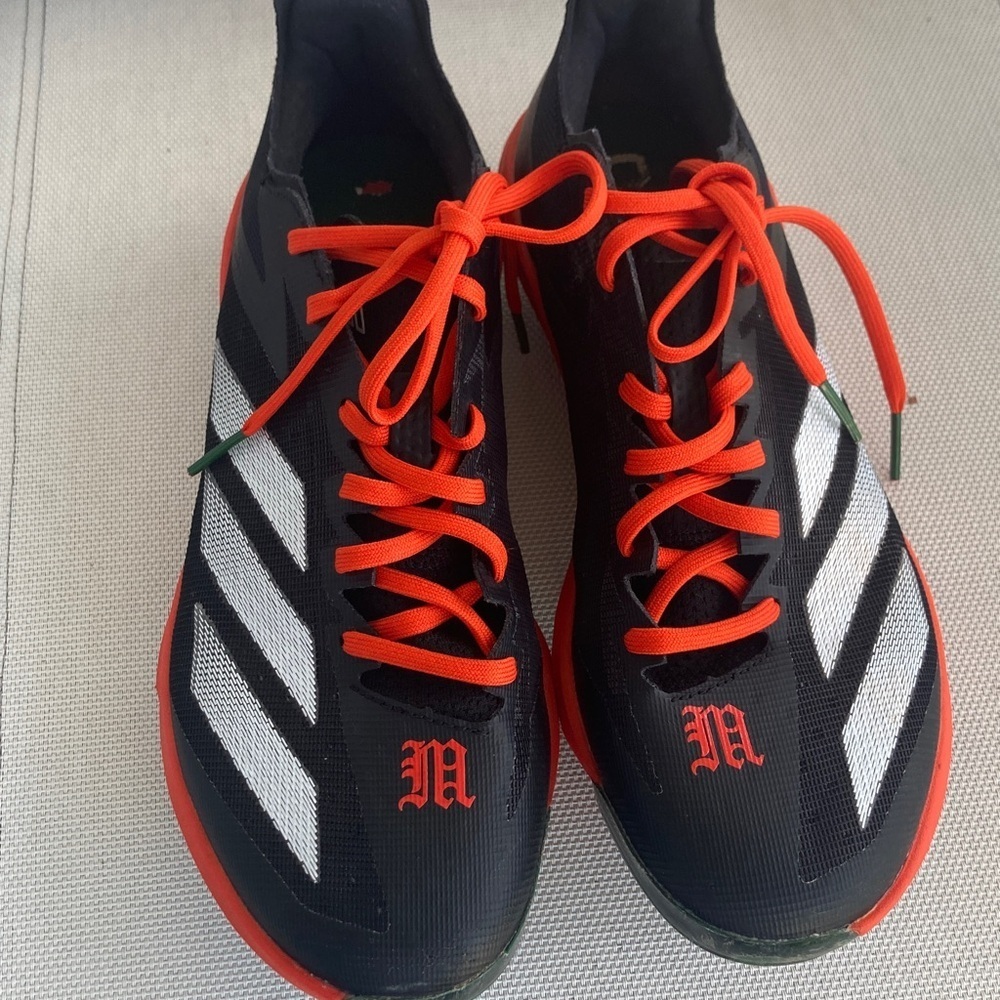 Adidas Black and Orange Athletic Shoes - Picture 4 of 8